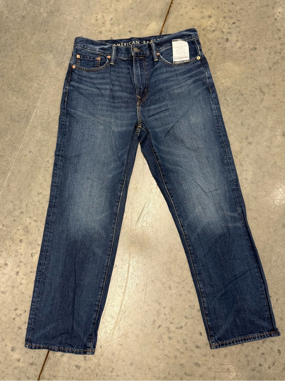 American Eagle Dark Loose Jean 32x32
